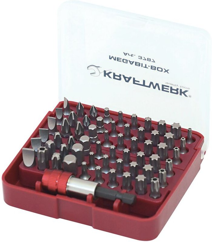 Kraftwerk 1/4" MEGABIT-Box 61-teilig