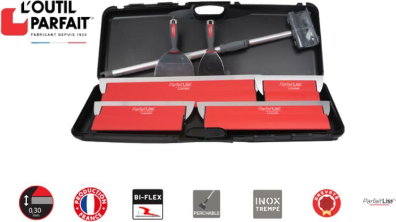 Klingen- und Messerkoffer ParfaitLiss' für Trockenbauer - OUTIL PARFAIT 80374