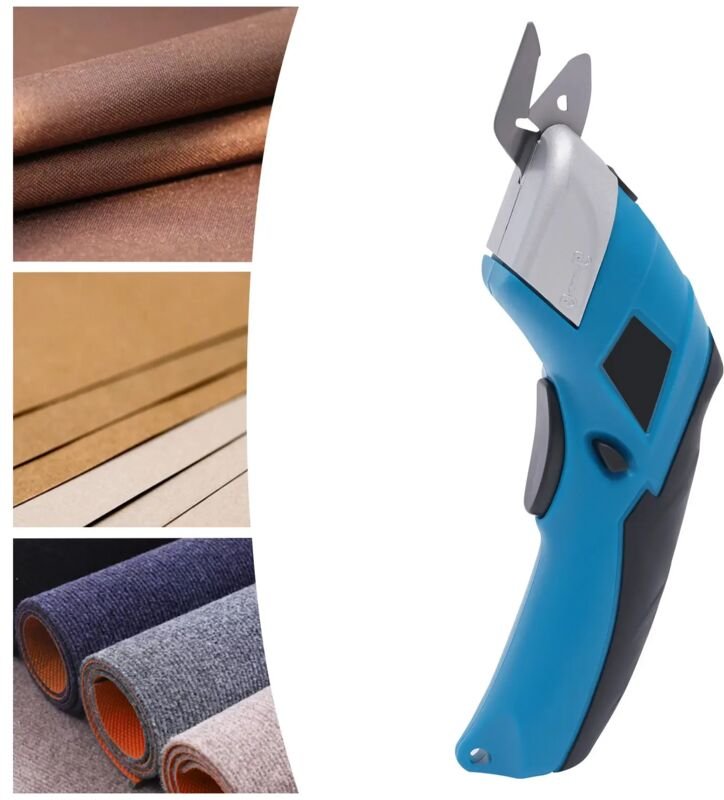 Drahtlose elektrische Schere, tragbare Multifunktionsschere, 45 Grad 75 Grad Klinge, 23,5 8 4,5 cm, 2 Stunden Lebensdaue...