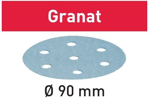 Schleifscheibe stf D90/6 P500 GR/100 Granat - Festool