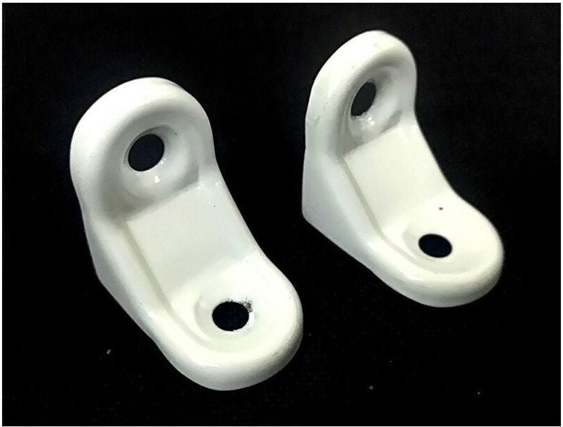 Trade Shop Traesio - Trade Shop - set 2PZ support triangolo 30x30MM mensola regionen casa triangolare -