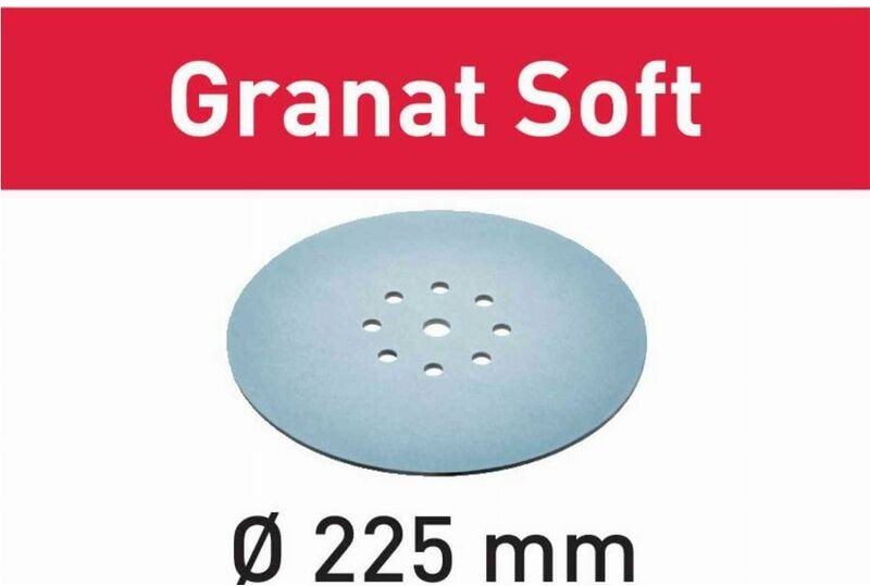 Schleifmittel Granat Soft D225 P100 gr SOFT/25 - 204222 - Festool