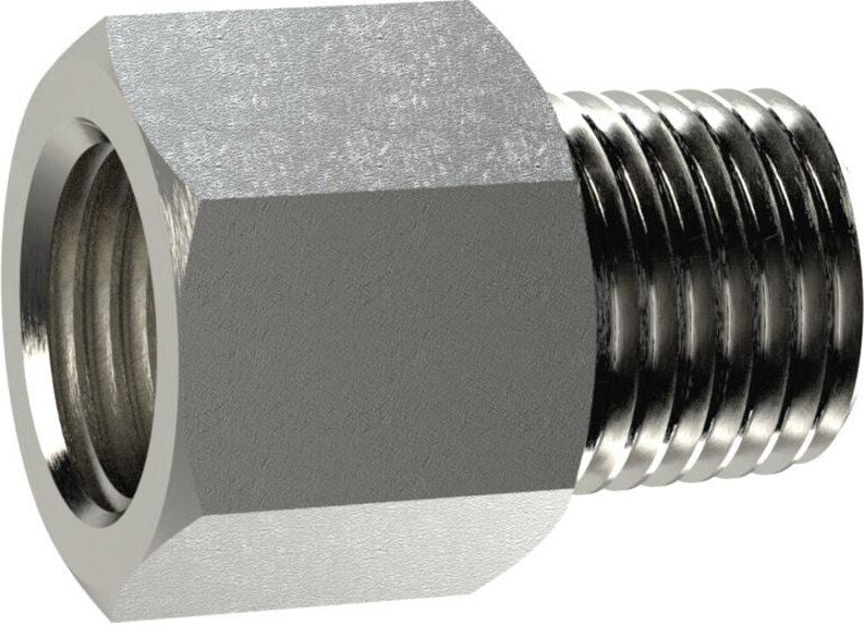 Riegler Verlängerungsstück, kurz, R 1/2 a., G 3/4 i., SW 32, MS vern.