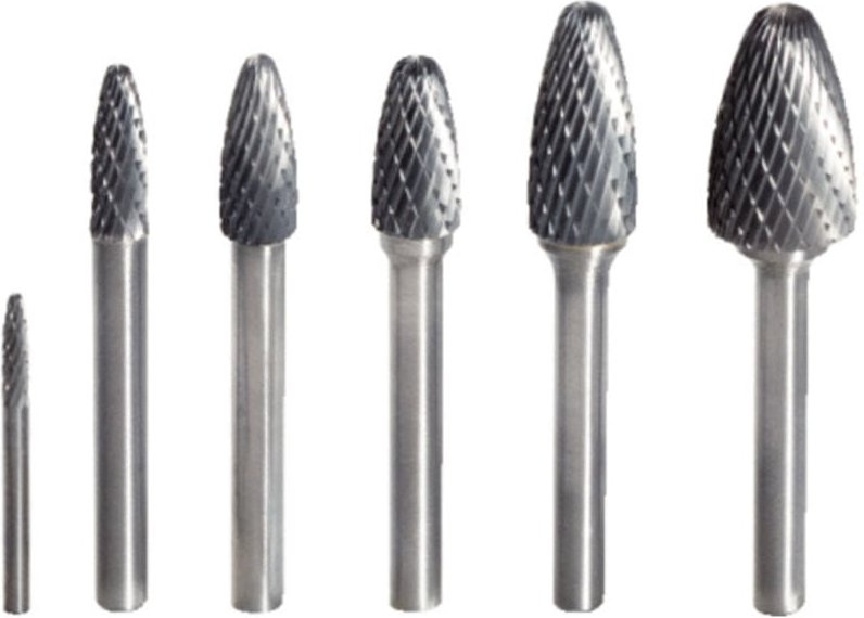 Hm Rundbogen-Frässtift Form f, 6mm