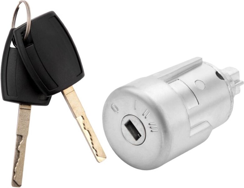 Tlily - Zündschlossschalter mit 2 Schlüsseln 1926227 für Transit MK8 2014-2019 Custom Tourneo 2012-2019