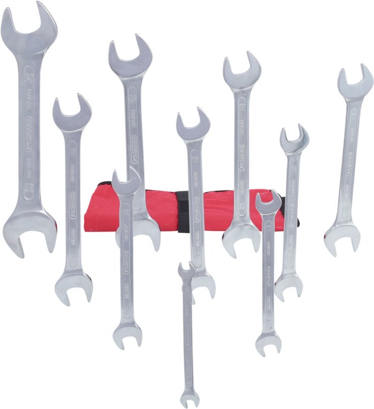 KS Tools 517.0123 CLASSIC Doppel-Maulschlüssel-Satz, 11-tlg., 6x7-30x32mm