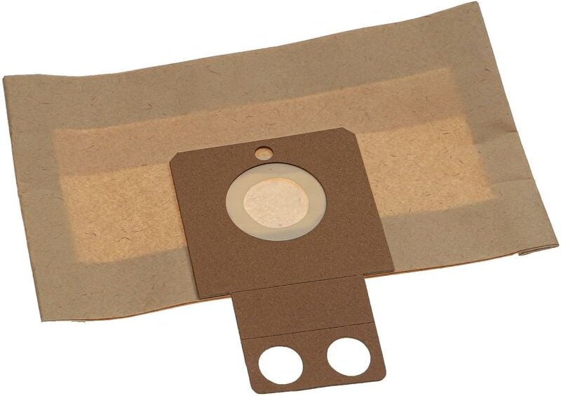 10x Staubbeutel Ersatz für Kärcher 6.904-257.0 für Saugroboter - 24,5cm x 20,5cm braun - Vhbw