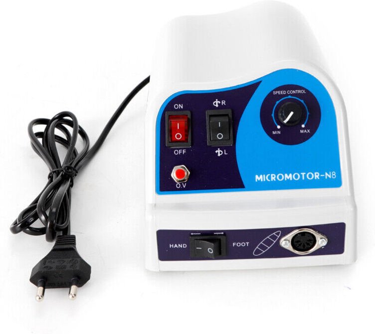 N8-Gerät, Griff mit 45 K U/min, Mikro-Motor-Polierer, Elektro-Polierer, für Zahnärzte/Zahntechniker