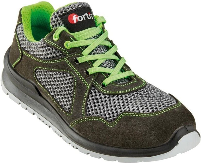Sicherheitshalbschuh Alviss S1P src Gr. 45 lime - Fortis