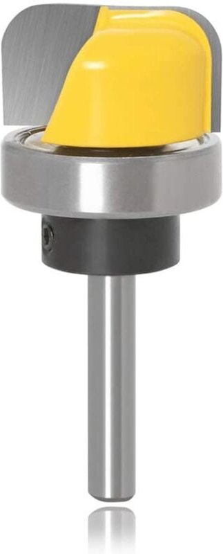 Sollbry - Oberfräse Schüssel und Platte Modell Bit Rundboden Holzfräser, 8mm Oberfräse Fräser Schaftfräser Rundboden Sch...