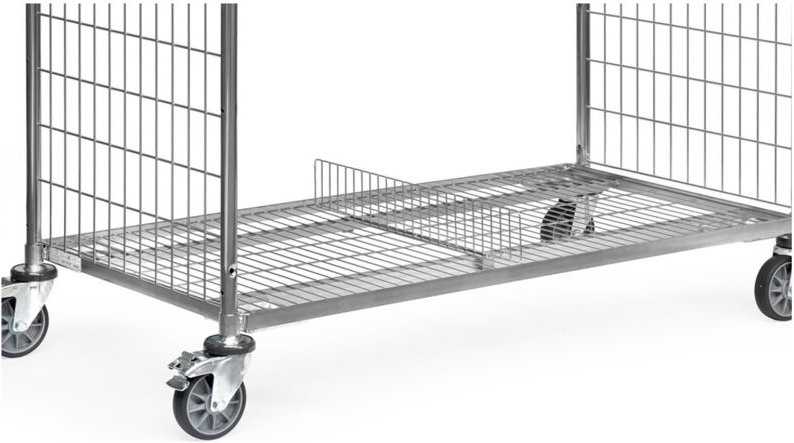 Trenngitter für Fahrrahmen 610mm breit, für Kommissionierwagen 28er Serie - Fetra