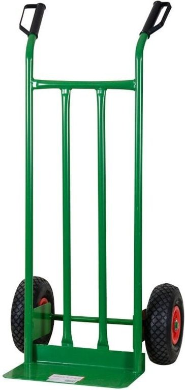 Stahlkastenwagen Traglast Kg.200 Lufträder Mm.260