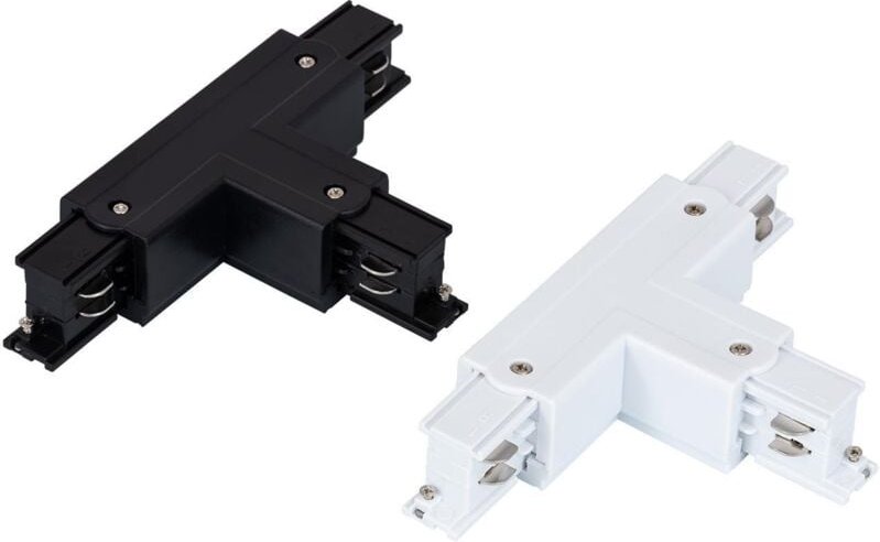 Thumbnail - Efectoled - Verbindungsstück Right Side Typ t für 3-Phasenstromschienen Weiß