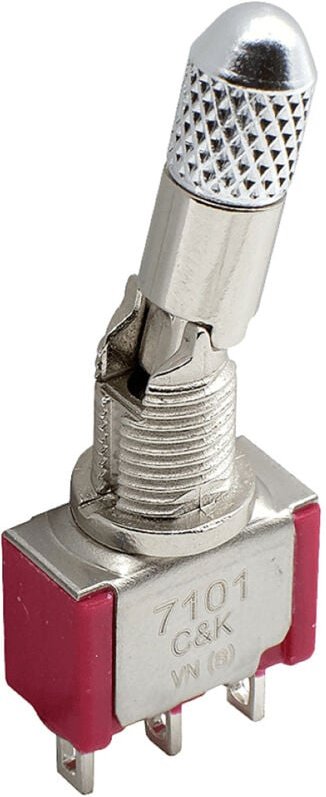 C&k Switches - 7101MCWCQE Kippschalter 120 v/ac, 28 v/dc 5 a 1 x Ein/Ein IP67 1 St. Bulk