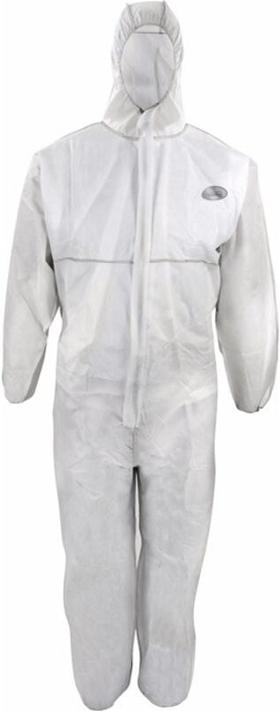 Schutzoverall Größe xxl weiß PSA-Kategorie iii