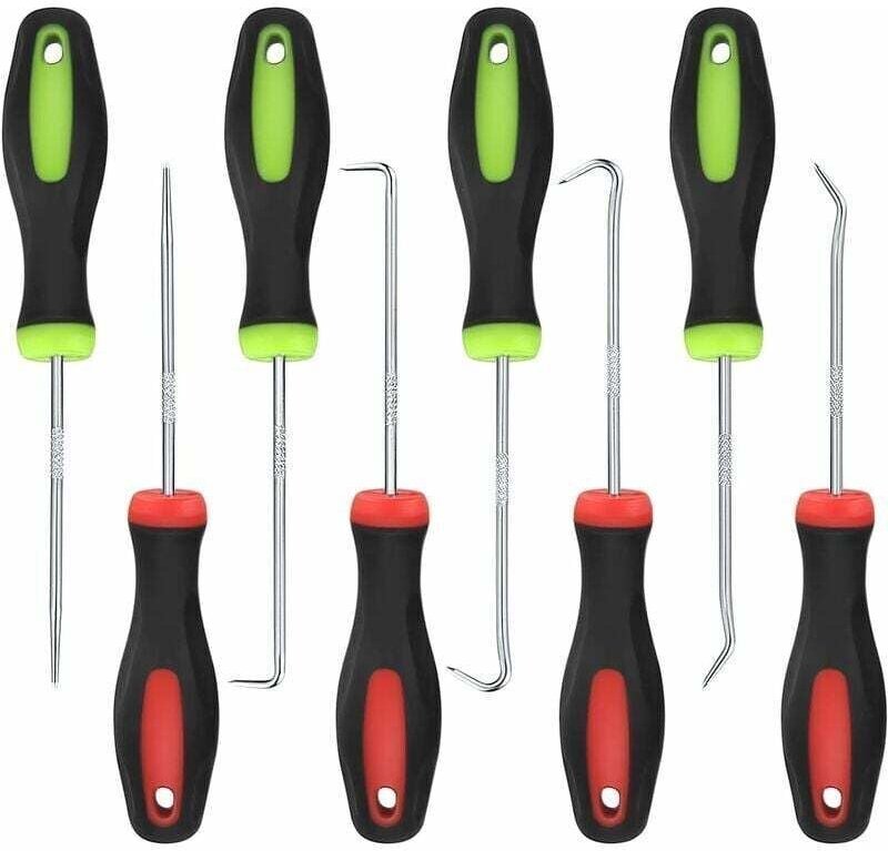 ZVD-8-teiliges Pick- und Schraubendreher-Set für Feinmechaniker, Haken mit großer Reichweite, Pick und Haken, Präzisions...