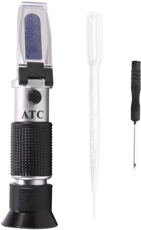 Refraktometer für Auto-Frostschutzmittel-Tester, Wasser, Batterie, Wischwaschen, 503ATC