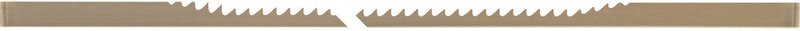 PS90400 12 St. Laubsägeblätter Gr. 2/0 Weitzahn 130 mm Holz - Pegas