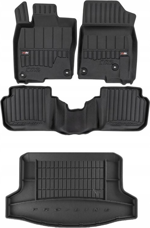 SET 3D Gummimatten Honda Civic 11 Hybrid HB ab 2021-