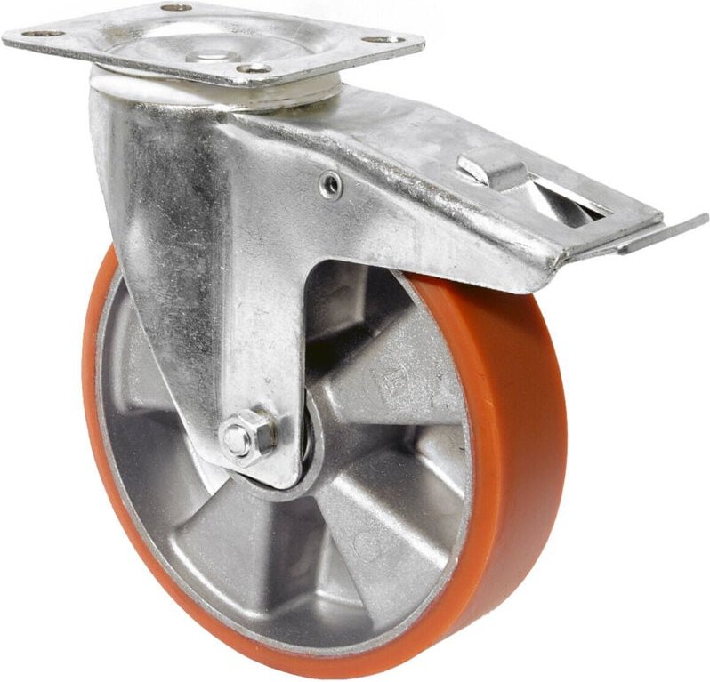 Lenkrolle mit Feststeller LB520.B90.125 - Bs Rollen