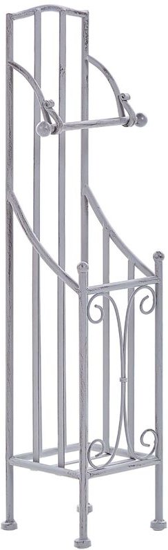 Toilettenpapierhalter BRISA Metall Grau