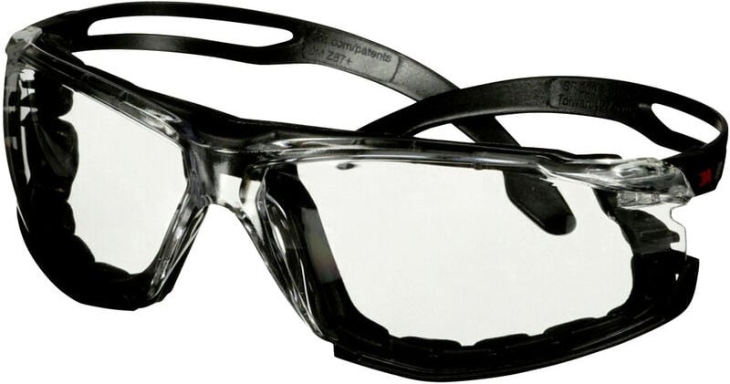 3M - SecureFit SF501SGAF-BLK-FM Schutzbrille mit Antibeschlag-Schutz Schwarz