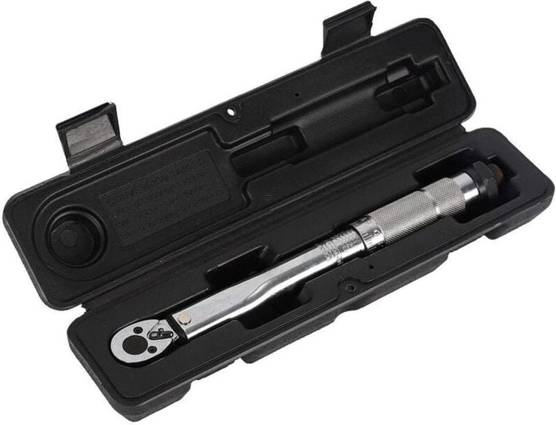 Crediri 1/4 Drehmomentschlüssel Auto 5-25 Nm Reifenwechsel Fahrrad Motorrad Bike Drehmomentschlüssel Reparaturwerkzeug R...