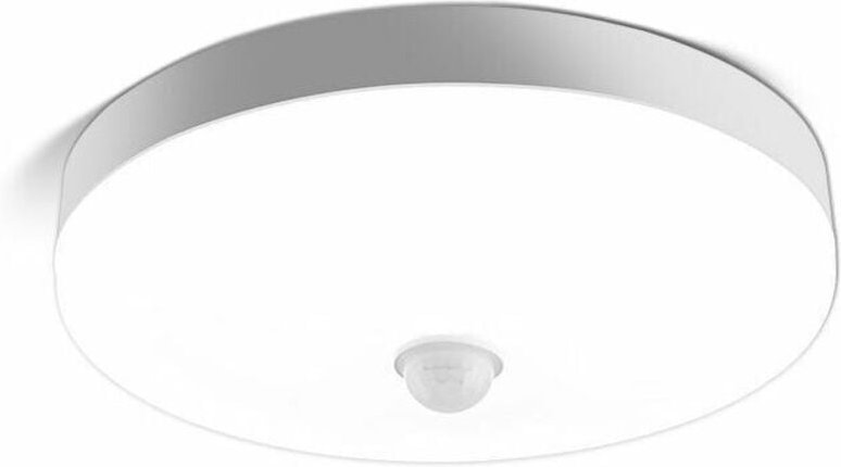 12W 1500LM 6500K Kaltweiß IP56 Wasserdichte runde LED-Deckenleuchte mit Bewegungssensor für den Innen- und Außenbereich,...