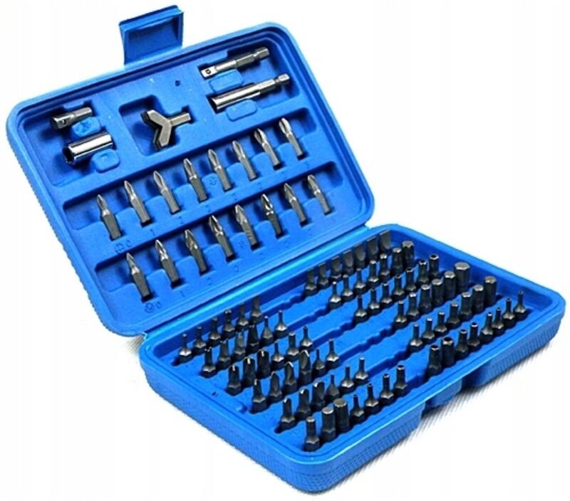 Inbus und Torx Bits für Schraubendreher Set 100 Teile