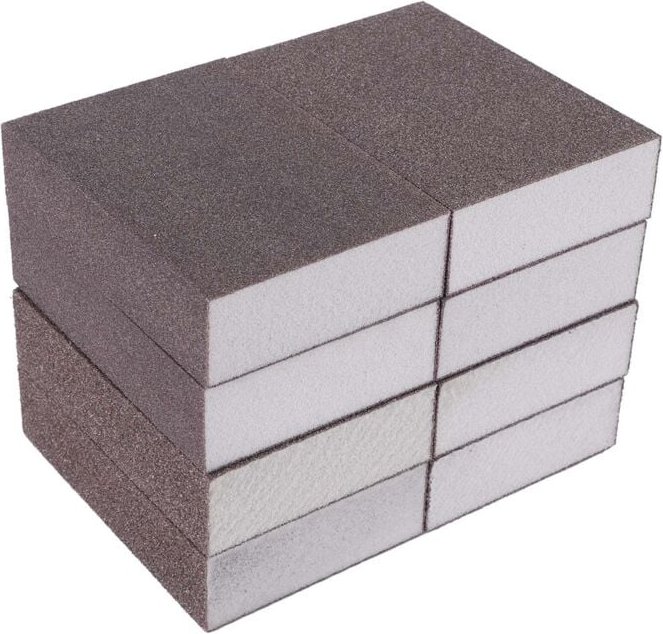 8er-Pack Schleifschwämme, grobe und feine Blöcke in Körnung 60–220, Schleifschaum-Schleifpapier für Metall, Holzpolitur