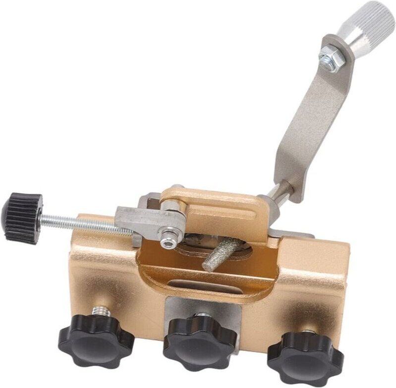 Kettensägen-Kettenschärfer, hohe Effizienz, einfache Bedienung, leichte Aluminiumlegierung für Elektrosägen