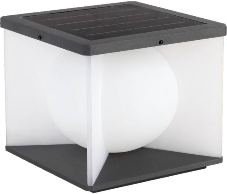 V-tac - 8W led Gartenlampe, Panel und Fernbedienung 305mm Warmweiß IP65