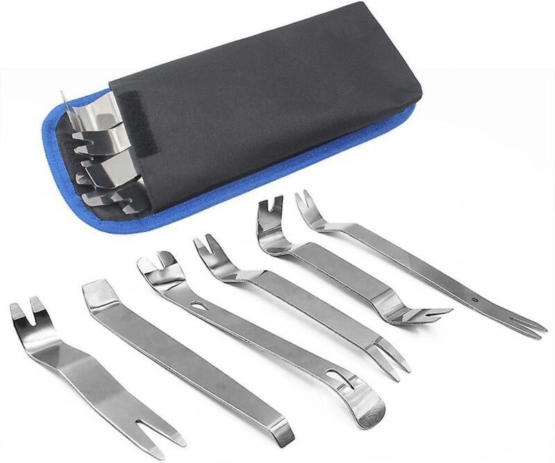 Outil de retrait intérieur de voiture Radio Porte Clip Panneau Garniture Dash Removal Installer Pry Tool