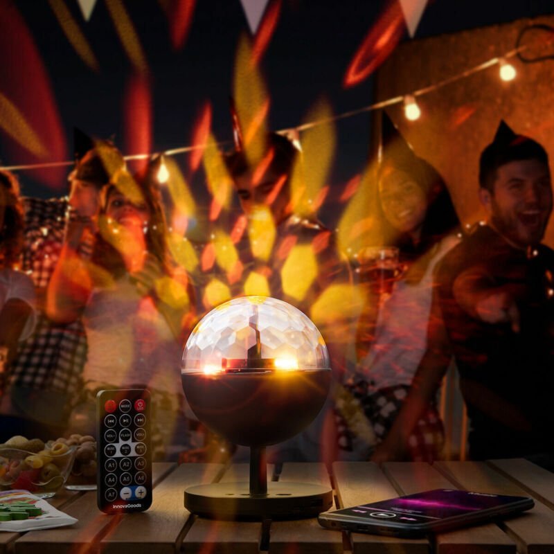 Aufladbarer LED-Projektor mit Lautsprecher Istarlyt Innovagoods