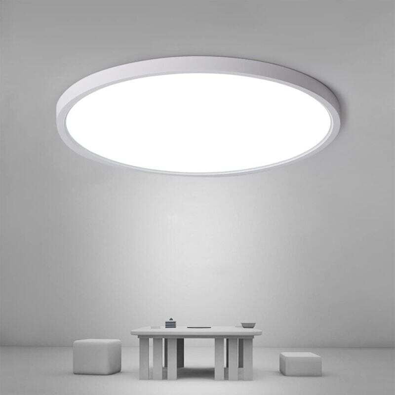 Thumbnail - Comely - LED-Deckenleuchte, 24 w, 6500 k, weiße Deckenlampe, 2800 lm, IP54, wasserdicht, Badezimmer-Deckenleuchte, runde...