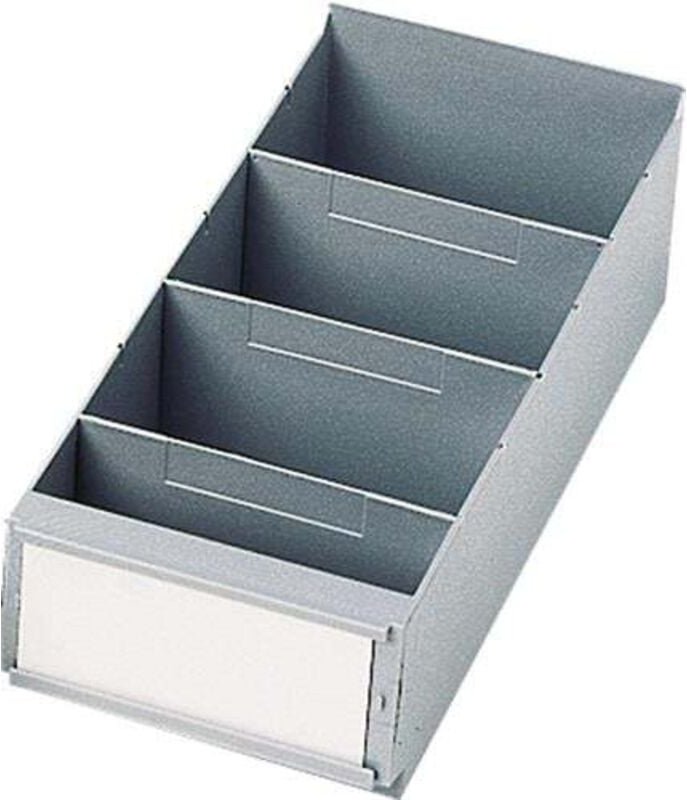 Séparation pour boîte pour étagère l 160 mm ps gris 25St./Btl.