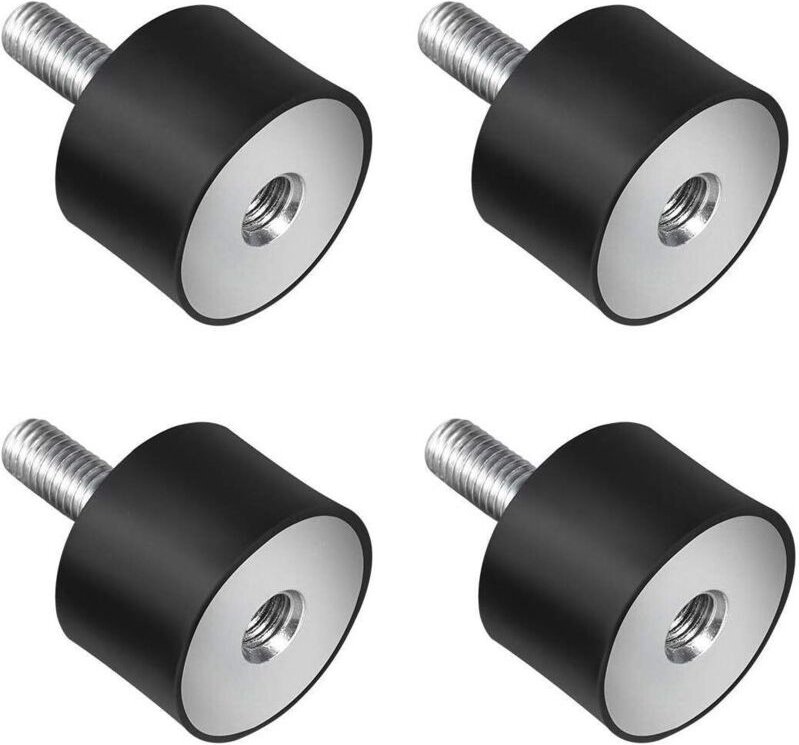 Stück M8-Vibrationsdämpfer aus Gummi und Metall für Auto, Transporter, Motorrad