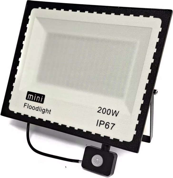 Halogen-LED-Flutlicht mit Bewegungsmelder, 200 W, IP