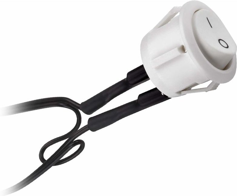 Thumbnail - So-tech - Wippschalter weiß mit mini amp Stecker