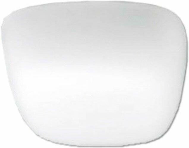 Vituberglas, opales weißes Quadrat, 25 cm, lb 529666