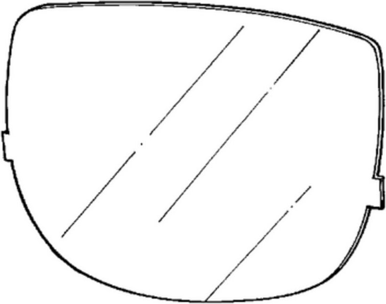 3M - Vorsatzscheibe außen Standard Standard 10 St.