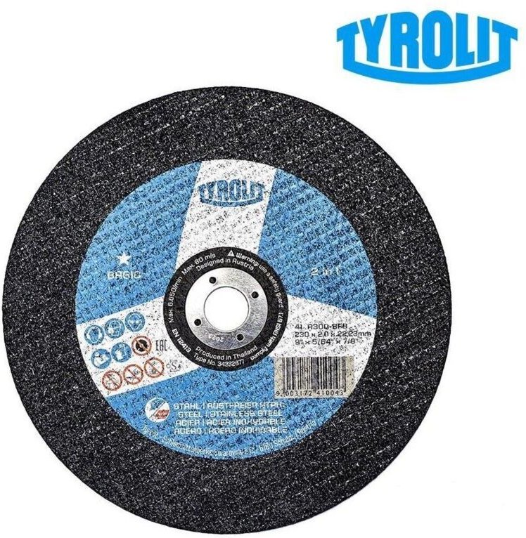 Trennscheibe Basic 2 in 1, Scheiben-Ø: 230 mm - Tyrolit