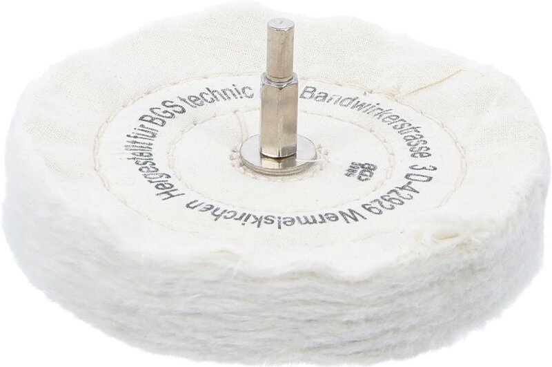 Bgs Technic - Polierscheibe mit Spanndorn 6 mm