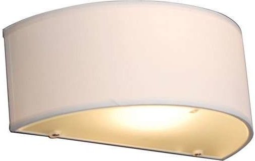 Ländliche Wandleuchte halbrund creme - Drum