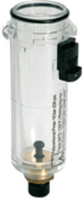 Polycarbonatbehälter mit Handablassventil, bg 1 - Riegler