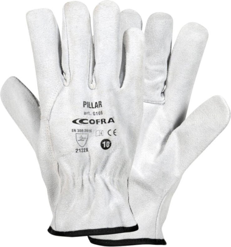 Arbeitshandschuhe aus Spaltleder 10 (xl)