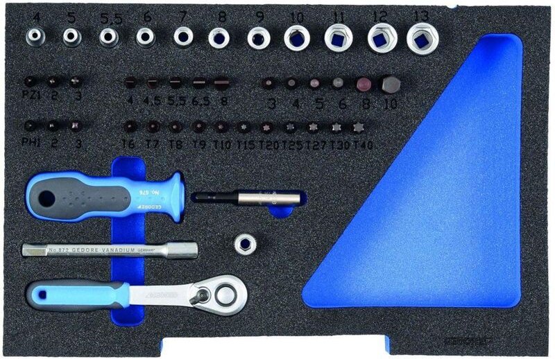 Steckschlüssel-Satz 1/4 in 1/2 l-boxx 136 Modul - Gedore