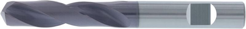 Spiralbohrer vhm TiALN Typ uni Schaft hb 3xD 12,5mm fortis