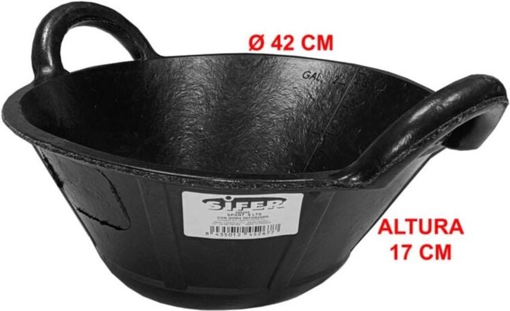 Spart 9 l mit verstärktem gummi 42x17cm - Sifer