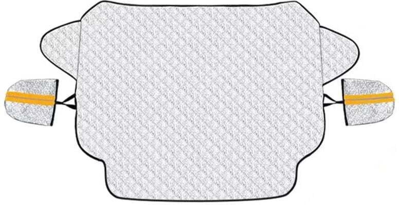 Couverture Pare-Brise Voiture Couverture Magnétique Bache Pare Brise Voiture - Protection hivernale Protège Contre Vent ...